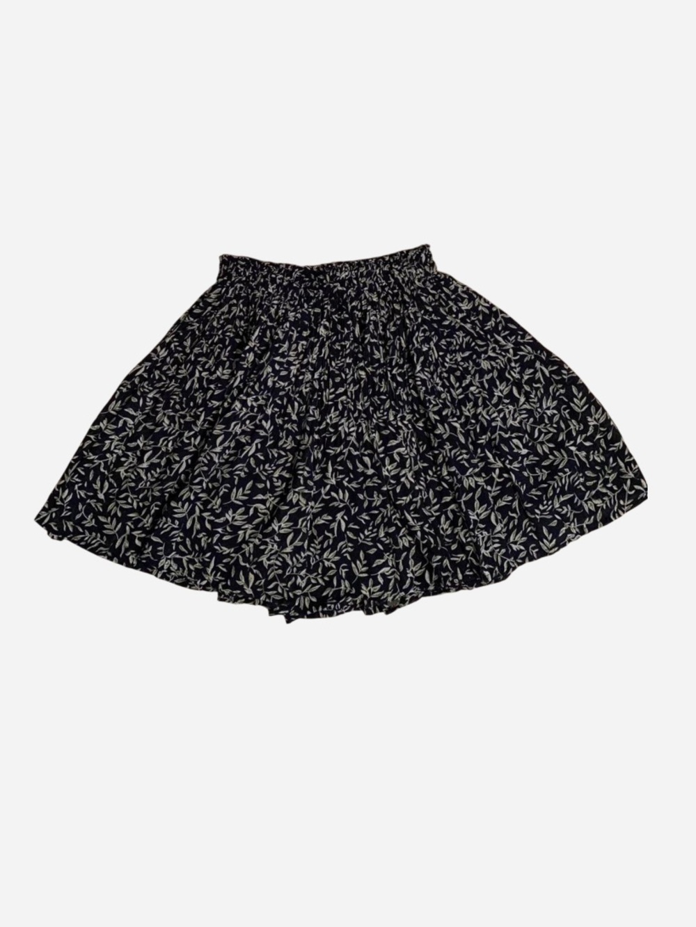 Women’s Black Floral A-Line Skort